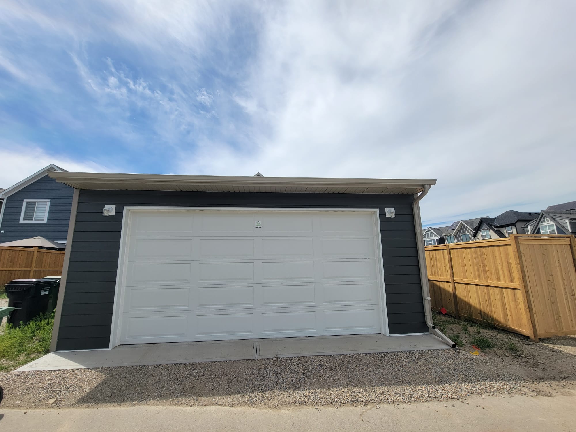 Need Garage Build with Concrete Pad by V AAR Exteriors & Home Improvements Ltd.